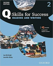 کتاب زبان کیو اسکیلز فور ساکسس ریدینگ اند رایتینگ Q Skills for Success 2 Reading and Writing 2nd