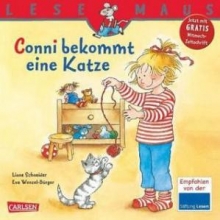 کتاب داستان آلمانی  در حال گرفتن یک گربه  meine freundin conni bekommt eine katze