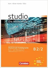 کتاب زبان آلمانی اشتودیو Studio d Die Mittelstufe B2/2 Kurs und Ubungsbuch