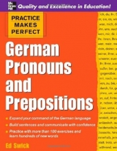 کتاب زبان آلمانی پرکتیس میکس پرفکت  Practice Makes Perfect German Pronouns and Prepositions