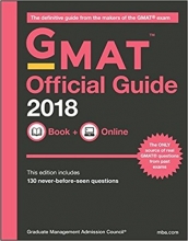 کتاب زبان جی مت افیشیال گاید GMAT Official Guide 2018
