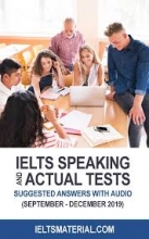 2019 IELTS Speaking Actual Tests
