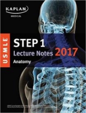 کتاب زبان کاپلان یو اس ام ال ای اناتومی  kaplan usmle step 1 lecture notes 2017 anatomy