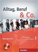 کتاب آلمانی آلتگ بقوف اند کو  Alltag, Beruf & Co Kurs und Arbeitsbuch 1 zum Arbeitsbuch