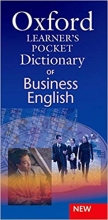 Oxford Learners Pocket Dictionary of Business English