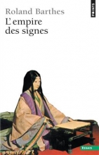 کتاب زبان فرانسوی امپراتوری نشانه ها  L'Empire des signes
