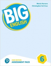 کتاب زبان بیگ انگلیش اسسمنت پک BIG English 6 Second edition Assessment Pack