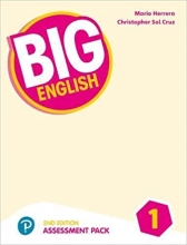 کتاب زبان بیگ انگلیش اسسمنت پک BIG English 1 Second edition Assessment Pack
